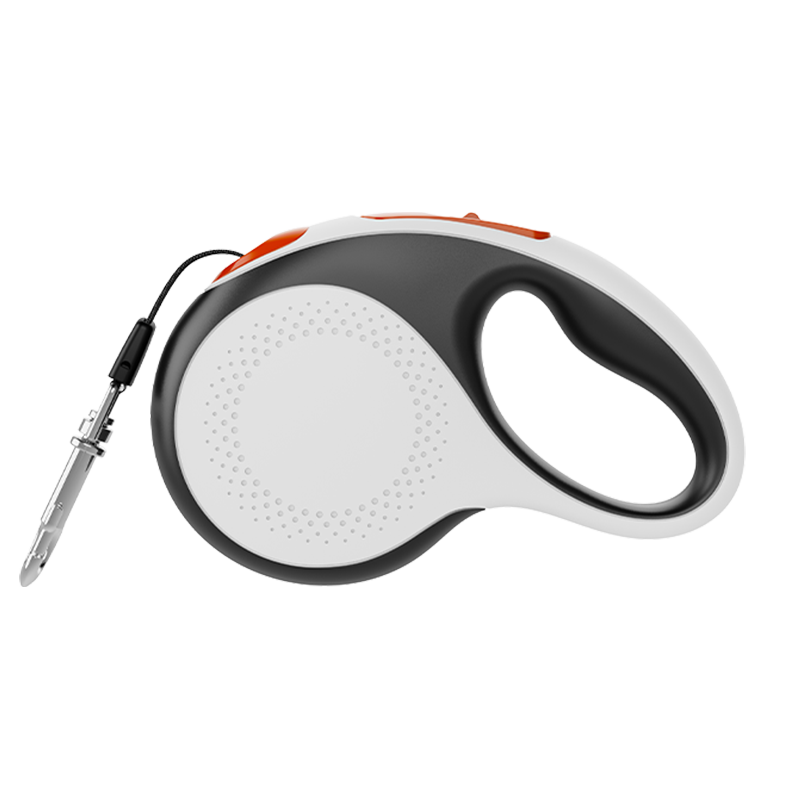 Kleine, automatisch einziehbare Haustierleine