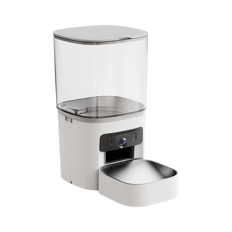 MAS-3007 Intelligenter Futterautomat mit zwei Linsen und transparentem 6-Liter-Trichter